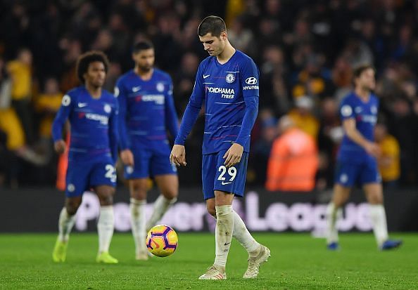 Morata's struggles in-front of goal have continued and it doesn't make for good viewing